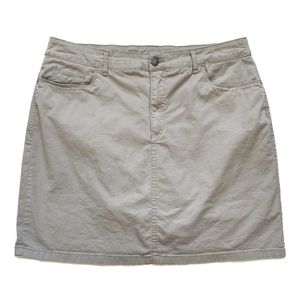 Croft and Barrow Khaki Skort Classic Stretch 12